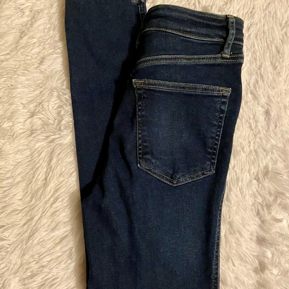 Free People Raw Hem Skinny Jeans - Picture 4 of 14